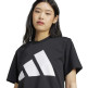 Adidas Essentials Big Logo Cotton T-Shirt "Black"