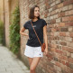 Adidas Essentials Linear Cotton T-Shirt "Black"