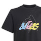Adidas Junior Illustrated Graphic T-Shirt "Black"