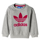 Adidas Originals Chándal Trefoil FT Crew Infants (mittelgrau/ kühn rosa)