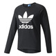 Adidas Originals Trefoil L/S Tee (schwarz / weiß)