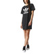 Adidas Originals Trefoil Logo Kleid Tee (negro)
