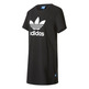 Adidas Originals Trefoil Logo Kleid Tee (negro)