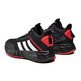 Adidas Ownthegame 2.0 K "Black White and Red"