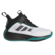 Adidas OwnTheGame 3.0 K "White/Black-Pure Teal"