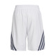 Adidas Short Real Madrid Basketball 2013-2014 (blanco/gris)