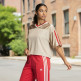 Adidas STADIUM MESH T-SHIRT "Beige"