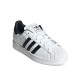 ADIDAS Superstar II White Black Pony Hair (Women's)