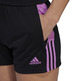 Adidas Tiro Essentials Shorts W "Black - Pulse Lilac"