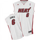 Adidas T-Shirt Replica Lebron James Miami (blanco)