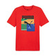 Puma T-Shirt SCHAUBILD Sommer "Rot"