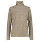 Campagnolo Heathered Turtleneck Sweater "Tabacco"