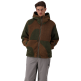 Campagnolo Men's Fleece Jacket with Hood "Moss-Malto"