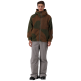 Campagnolo Men's Fleece Jacket with Hood "Moss-Malto"