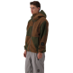 Campagnolo Men's Fleece Jacket with Hood "Moss-Malto"
