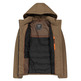Campagnolo Herren gepolsterte Jacke mit abnehmbarer Kapuze "Corteccia"