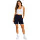 Campagnolo Women's Bermuda shorts in stretch cotton "Black Blue"