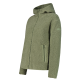 Campagnolo Women's faux fur Hooded Jacket "Green Tea"
