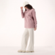 Campagnolo Women's faux fur teddy sweatshirt "Romantic Rose"