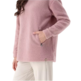 Campagnolo Women's faux fur teddy sweatshirt "Romantic Rose"