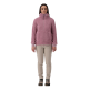 Campagnolo Women's Half Zip Sweatshirt in High Loft "Blush"