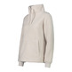 Campagnolo Women\'s Half Zip Sweatshirt in High Loft "Vaniglia"