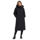 Campagnolo Women's long padded down jacket with hood "Black"