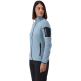 Campagnolo Women's mélange Knit-Tech heavy fleece "Cool Blue"