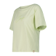 Campagnolo Women's organic cotton T-shirt "Pastel Green"