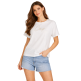 Campagnolo Women's organic cotton T-shirt "White"