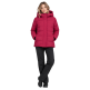 Campagnolo Women's padded down jacket with hood "Amaranto"