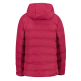 Campagnolo Women's padded down jacket with hood "Amaranto"
