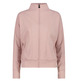 Campagnolo Zip-up Sweatshirt with High Neck "Romantic Rose"