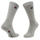 Champion 3 Pack Crew C Logo Socks "Navy-White-Grey"