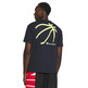 Champion Basketball Legacy Graphic Print T-Shirt "Navy"