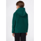 Champion BOYS' FLEECE POLAR HOODIE SCRIPT LOGO FOREST "GREEN"