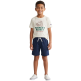Champion Boys’ T-Shirt and Shorts Set "Cream and Navy"