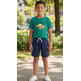 Champion Boys’ T-Shirt and Shorts Set "Green and Navy"