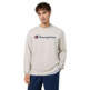 Champion bestickt Big Logo Crewneck Sweatshirt "Beige"
