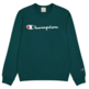 Champion bestickt Big Logo Crewneck Sweatshirt "Forest Green"