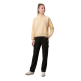 Champion Girls' Fleece Cargo Pants Icons "Black"