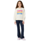 Champion Girls' Tracksuits Fleece Sweatsuit with Graphic "Cream"