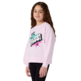 Champion Girls' Tracksuits Fleece Sweatsuit with Graphic "Pink"