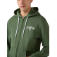 Champion Graphic Logo Est. "C" 1919 Full Zip Hooded Sweatshirt "Military Green"