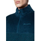 Champion Half Zip Polar Fleece Pullover "Dark Green-Blue"