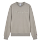 Champion Icons Men’s Lightweight Crewneck Sweatshirt with Tonal Logo "Warm Grey"