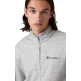 Champion Icons Small Embroidered Logo Hoodie Fleece Full-Zip "Medium Gray"