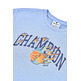Champion Kids Basketball Flame Logo Crewneck Sweatshirt "Light blue"