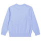 Champion Kids Basketball Flame Logo Crewneck Sweatshirt "Light blue"