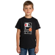 Champion Kids Basketball Maxi Graphic Logo T-Shirt "Black"